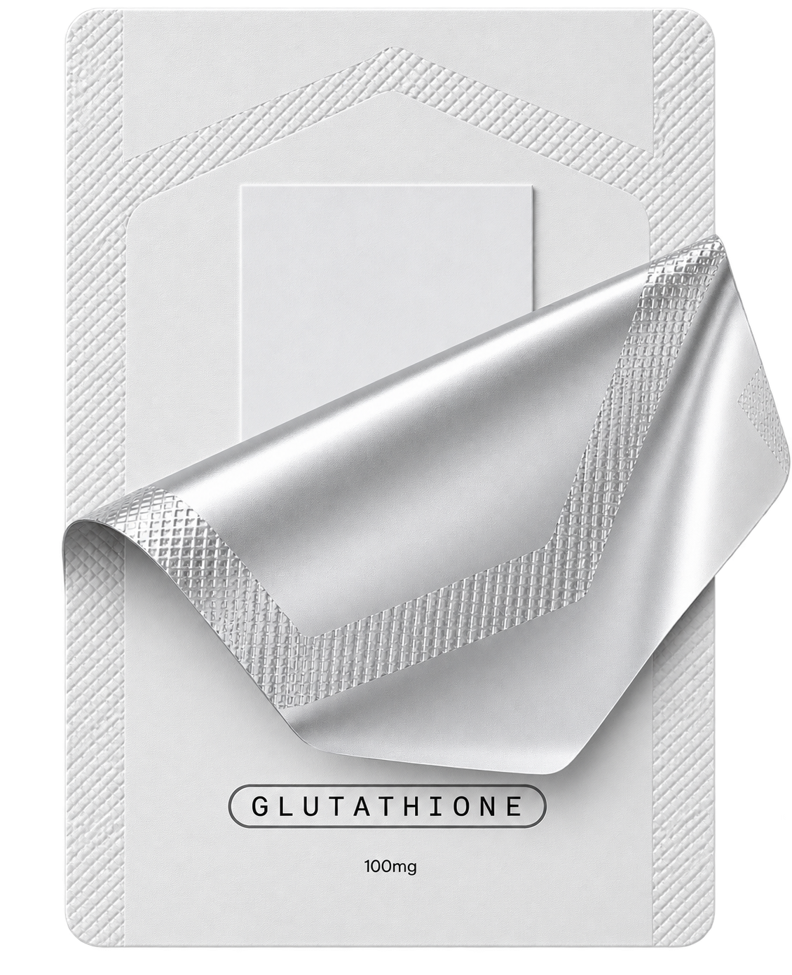 HealthWave oral dissolvable strip in individual peel-open sachet packaging